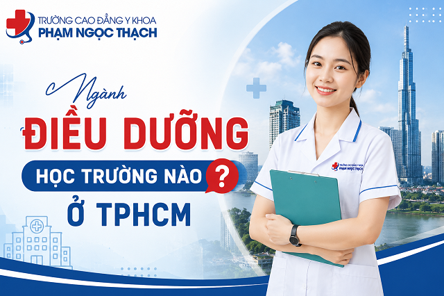 Ngành Điều dưỡng học trường nào ở TPHCM?